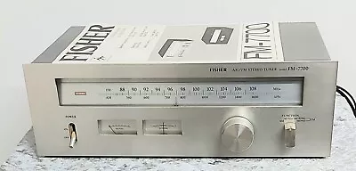 Kaufen FISHER FM-7700 High End Vintage Tuner Mit Anleitung - Top Zustand  • 45€