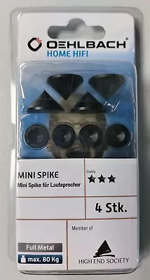 Kaufen Mini Spike Für Lautsprecher 4 Stück Max 80kg Full Metal 24x11mm 55136 Markenware • 10€