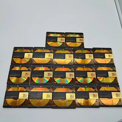 Kaufen 17x Sony Minidisc MD PRISM:74 Collection Mix Blankdisc Leer Minidisk Händler • 78.50€