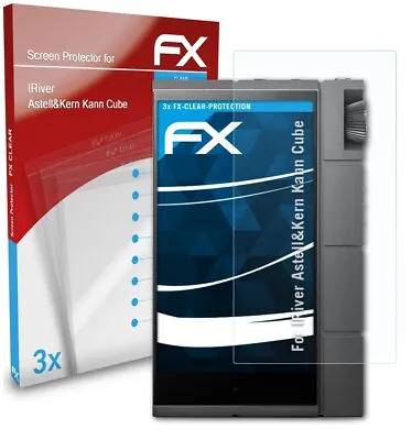 Kaufen AtFoliX 3x Displayschutzfolie Für IRiver Astell&Kern Kann Cube Schutzfolie Klar • 8.29€