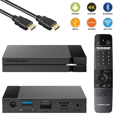 Kaufen Formuler Z10 Pro 4K UHD HDR Dual-WiFi HDMI USB 3.0 BT Android 10 IP-Receiver • 134€