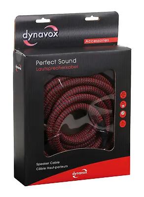 Kaufen DYNAVOX PERFECT SOUND LAUTSPRECHERKABEL 2 X 5 M Konfektioniert    1 Stereo-Set • 79.90€