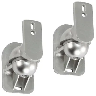 Kaufen 2x Lautsprecher Wandhalterung A25 Silber Für CANTON Boxen Schwenkbar Neigbar • 14.90€