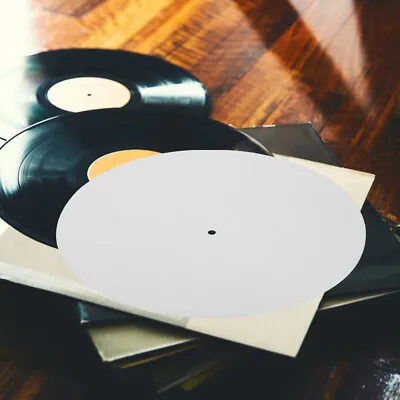 Kaufen  2 Pcs Rekordmatte Vinyl Schallplatten Zubehör Platzierungspad Für • 8.15€