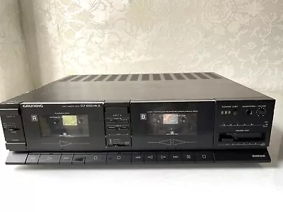 Kaufen Grundig Twin Cassette Deck CCF 8300 MK II | Doppeltapedeck Stereo • 29.99€