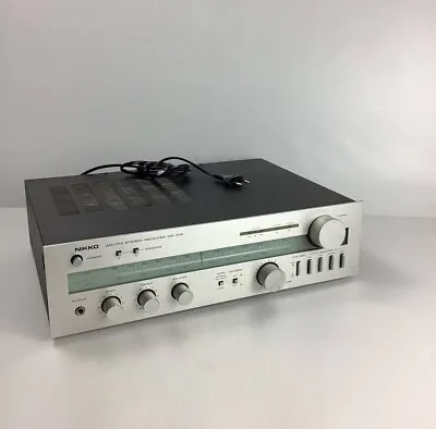 Kaufen Nikko NR 319 Reciever AM/FM Stereo Receiver NR-319 Rundfunkgerät Japan 1980-81 • 69€