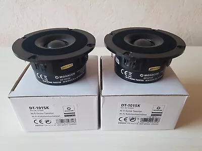 Kaufen 1 Paar Hi-Fi Kalottenhochtöner DT-101SK, 50Wmax, 30Wrms, 8Ω   , Ferrofluid • 26€