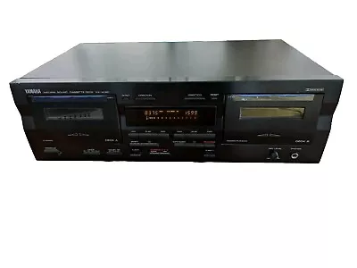Kaufen Yamaha Kassettendeck Doppel KX-W321 Natural Sound  2-Auto Reverse Teildefekt  • 59.99€