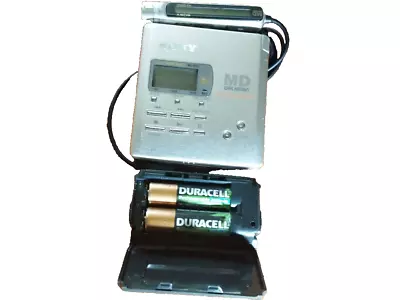 Kaufen MD Sony MZ-R55+ BLOC 2 Batteries 1.5 Volts( Bloc EBP-MZR55 Pièces RARE)+chargeur • 98€