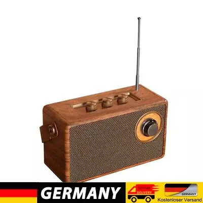 Kaufen Retro Radio Speakers Wireless Fm Radio Small Speaker For Outdoor Travel Camping • 32.59€