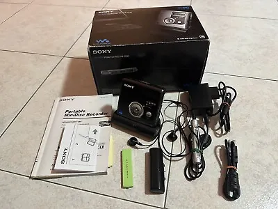 Kaufen SONY MZ-NH900 Hi-MD Walkman Portable MiniDisc Recorder/Player - Can’t Read MD • 260€