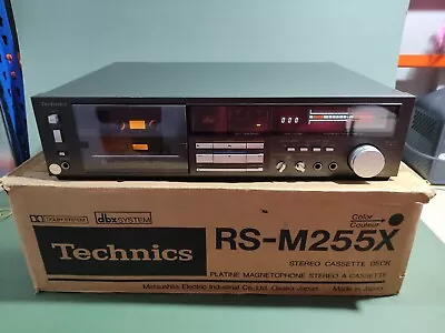 Kaufen Technics RS-M255x Stereo Kassettendeck Mikroprozessor Logiksteuerung 2 MOTOR  • 111.50€
