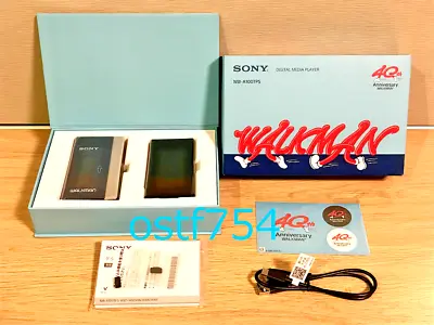 Kaufen Sony Walkman 40th Anniversary Limited Modell NW-A100TPS Hi-Res Bluetooth Schwarz • 435.72€
