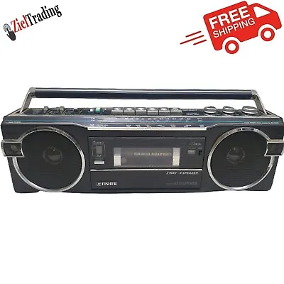 Kaufen Fisher PH-855L Vintage 4-Band Stereo Radio Kassettenrekorder • 121.59€