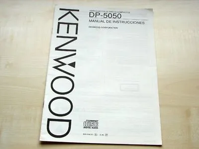 Kaufen Kenwood DP-5050 Manual De Instrucciones • 7€
