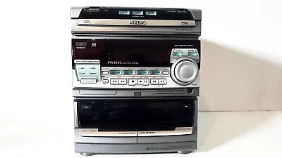 Kaufen Philips FW850 Mini HiFi System Mit CD Wechsler, 2 Fach Kassette, Radio **TOP!** • 150€