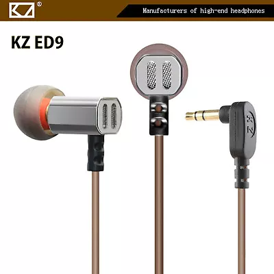 Kaufen High-End Kopfhörer KZ-ED9 Professional In-Ear Ohrhörer + Hardcase Silber • 36.90€