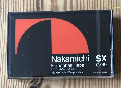 Kaufen NAKAMICHI SX C-90 SEALED Type II CrO2 Tape Compact Cassette Neu • 70€