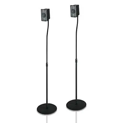 Kaufen Lautsprecherständer X2 Höhenverstellbar Bis 123 Cm Schwarz Hochwertiger Lautsprecher • 66.53€