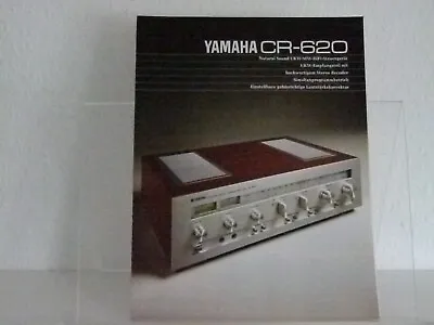 Kaufen YAMAHA  HiFi Katalog Vintage 1977 Prospekt CR-620 • 14.90€
