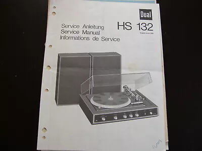 Kaufen Original Service Manual  Dual HS 132 • 11.50€