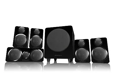 Kaufen Wharfedale DX2 5.1 HCP Surround Lautsprecher Set Black Leather • 399€