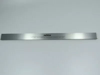 Kaufen > REVOX B710 MKII < Front Top Alu Verkleidung Klappe Band Deck Teile /RD260 • 37.85€