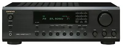 Kaufen Onkyo TX-8255 2-Kanal Stereo Receiver Mit Phono  Tuner Und Line Eingang • 159€