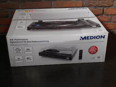 Kaufen MEDION MD 84364 USB Plattenspieler Umwandlung: USB-Stick / MP3-Player / SD-Card • 89.99€