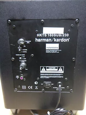Kaufen Soundsystem - Harman Kardon HKTS 160SUB/230 + 2x Satelitenspeaker (11273233) • 249€