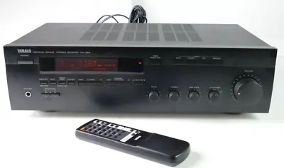 Kaufen Yamaha RX-385 Stereo Receiver AM FM Mit Fernbedienung Schwarz Hi-3865 • 110€