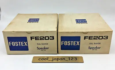 Kaufen Fostex FE203 Breitbandlautsprecher Aus Japan Wurden Noch Nie Verwendet Und... • 339.82€