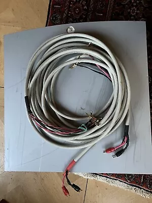 Kaufen Straight Wire ‚Stage’ High End LS Kabel 4Bananen Auf 2 Kabelschuhe. Ca. 5,5m USA • 400€