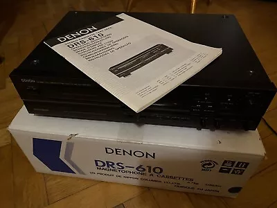 Kaufen Denon DRS-610 Vintage Tray  Hifi Stereo Cassette Tape Deck • 99€