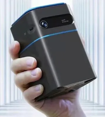 Kaufen 4K 1080P Projektor WiFi 9000 Lumen Beamer Mini Heimkino Android Smart Tragbarer • 259.99€