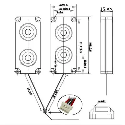 Kaufen Ersatz Audio Speake Lautsprecher Full Range DIY Elektronischer Monitor • 11.82€