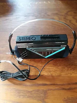 Kaufen Siemens Mini-Stereo Cassettenspieler RC 826 Mit Graphic -Equalizer • 25€