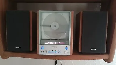 Kaufen Kompakt-Stereoanlage Sony CMT-EX 1, Radio, CD, Fernbedienung, 2 Einzelne Boxen • 259€