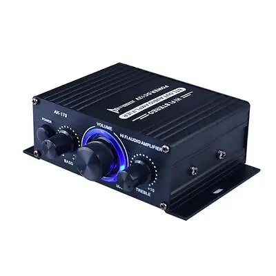 Kaufen AK-170 Wireless HiFi Stereo Audio Power Amplifier 200W+200W With RCA Input • 37.22€