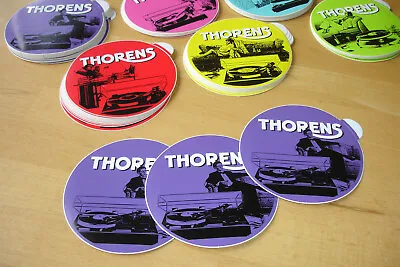 Kaufen 1 Sticker - Aufkleber THORENS Plattenspieler 70er 80er Jahre Unbenutzt OIS  LILA • 2.90€