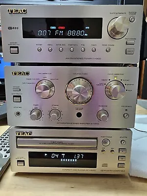 Kaufen Teac A-H300 ~ PD-H300C ~ T-H300 ~ RC-711 ~ Mini Stereo Anlage Komponenten System • 250€