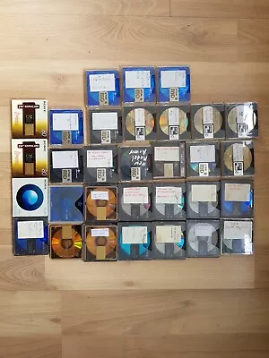 Kaufen 31 Stück Minidisk Minidisc MD's Sammlung Sony HI-MD TDK Bespielt Und Neue • 50€