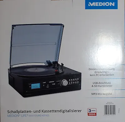 Kaufen MEDION MD 43142 / Schallplatten Und Kassetten - Digitalisierer USB MP3 • 35€