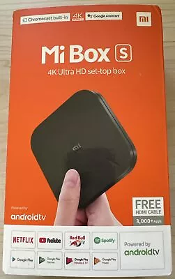 Kaufen Xiaomi Mi Box S 4K Streaming-Media-Player (Kit Mit Fernbedienung) (XM300002) • 41.50€