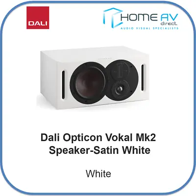 Kaufen Dali Opticon Vokal MK2 Lautsprecher - Satinweiß • 631.58€