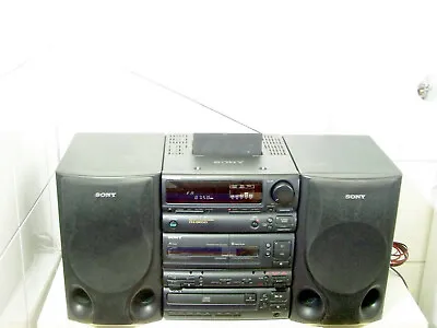 Kaufen Sony  FH B650  HCD Tragbare Stereoanlage Verstärker Radio Tape CD Aux Boxen FB * • 50€