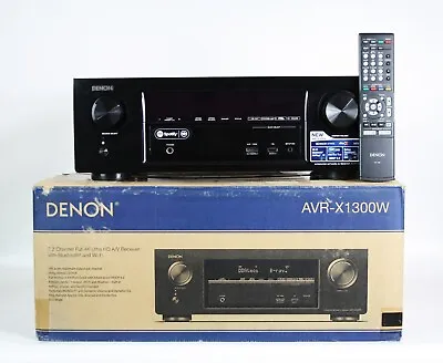 Kaufen Denon AVR-X1300W 7.2 AV-Receiver FB & Mikrofon & OVP • 279€