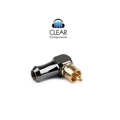 Kaufen Cinch Stecker Winkel Winkelstecker Vergoldet - Rca Angle Degree Plug Highend-top • 5.45€