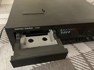 Kaufen Harman Kardon TD 420 Kassetten Tape Deck Player - Fach öffnet Sporadisch • 79€