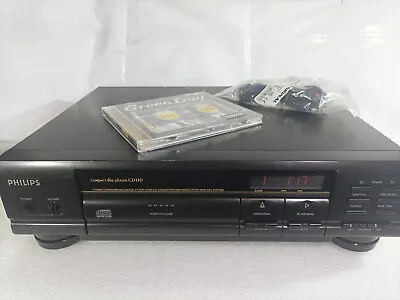 Kaufen Philips CD130/05B CD Compact Disc Player Deck - Schwarz - Retro Vintage HiFi • 105.09€